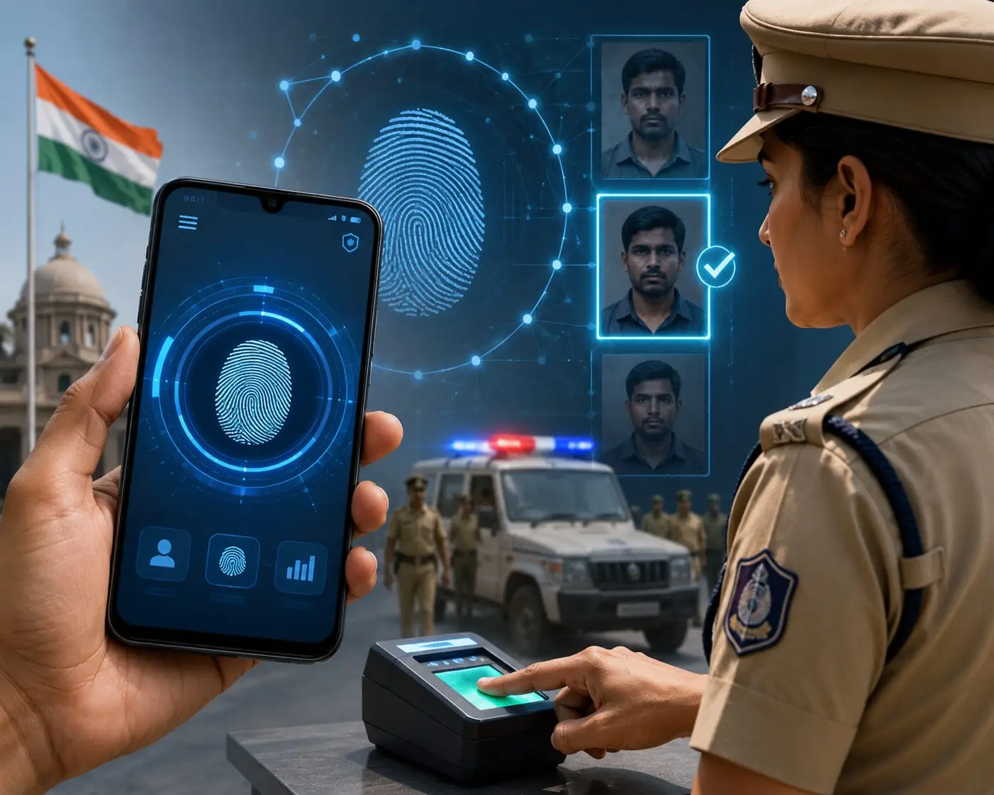 India launches ABHIGYAN app: अब 35 सेकंड में फिंगरप्रिंट स्कैन से अपराधियों की पहचान करेगी पुलिस